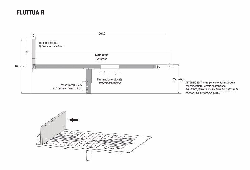 Парящая кровать схема. Кровать Lago Fluttua. Чертеж каркаса парящей кровати. Левитирующая кровать чертежи. Кровать Lago Fluttua крепление.